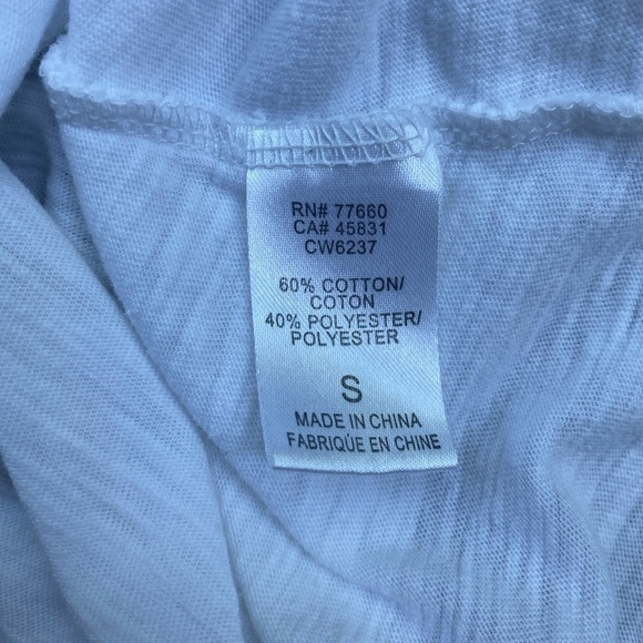 CHASER Brand White Wine In The Daytime Graphic Crewneck Tee | Size Small - Picture 11 of 13